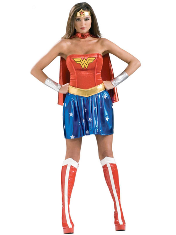 Wonder Woman Costume For Halloween With Cape 16091723